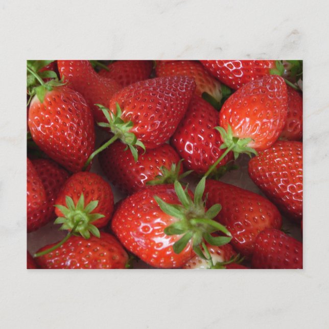 Postal Ripe Strawberries (Anverso)