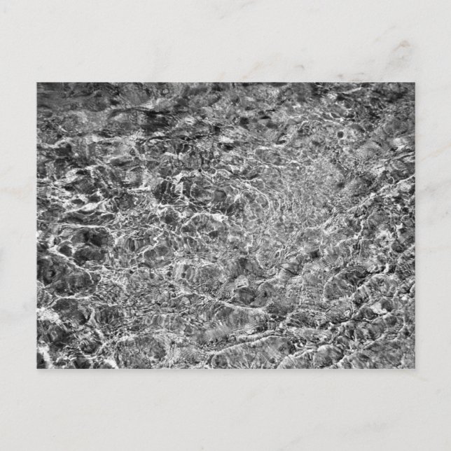 Postal Ripples del agua del río (Anverso)