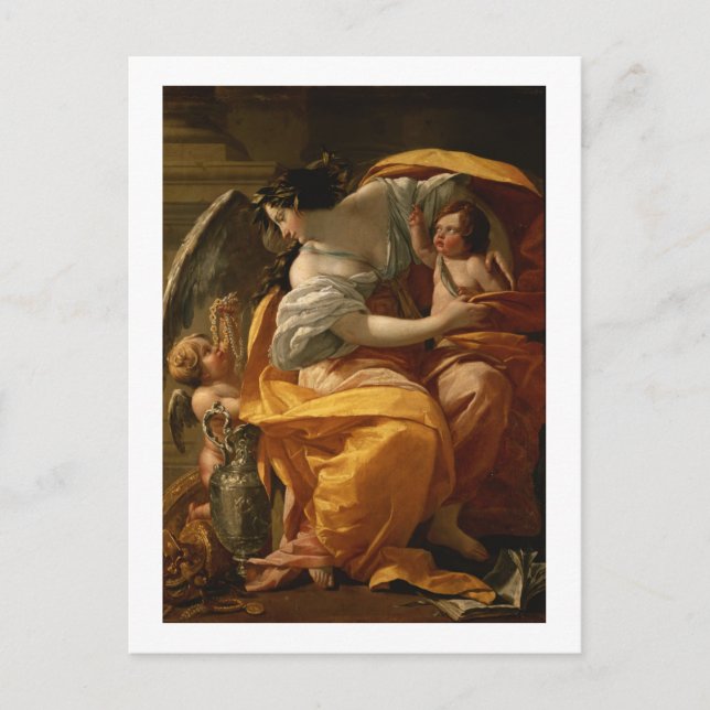 Postal Riqueza (aceite sobre lienzo) (Anverso)