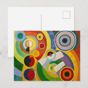 Postal Ritmo, alegría de vida Robert Delaunay