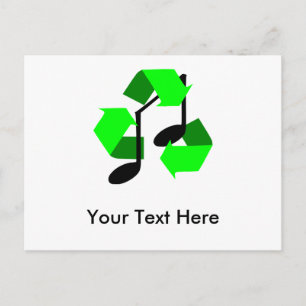 Postal Ritmo de canción favorita