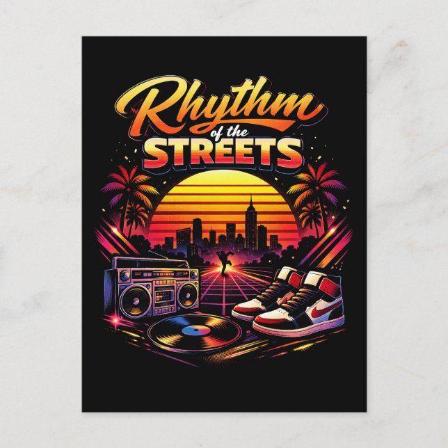 Postal Ritmo de las Calles (Anverso)