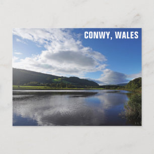 Postal River Conwy Wales Welsh Foto de viaje