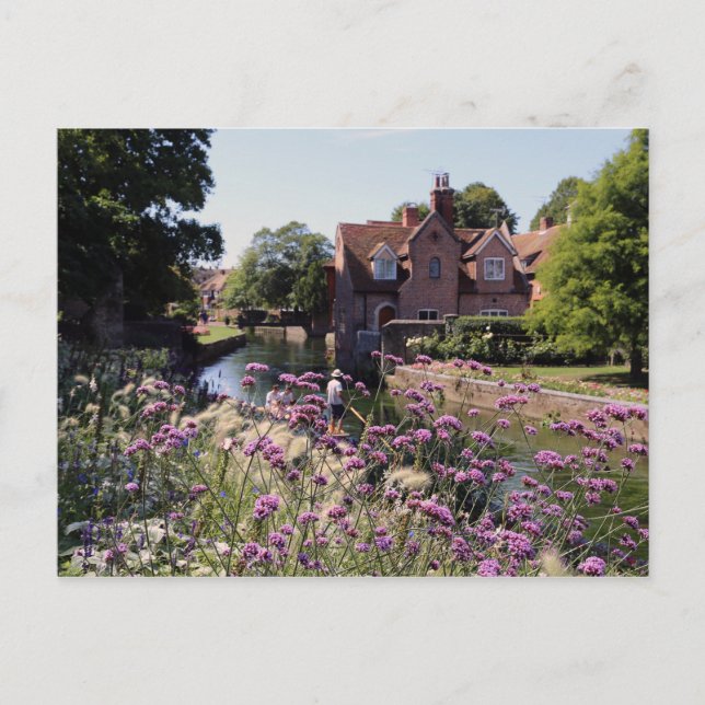 Postal River Stour, Canterbury, Kent, Reino Unido (Anverso)
