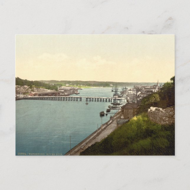 Postal River Suir, condado de Waterford (Anverso)