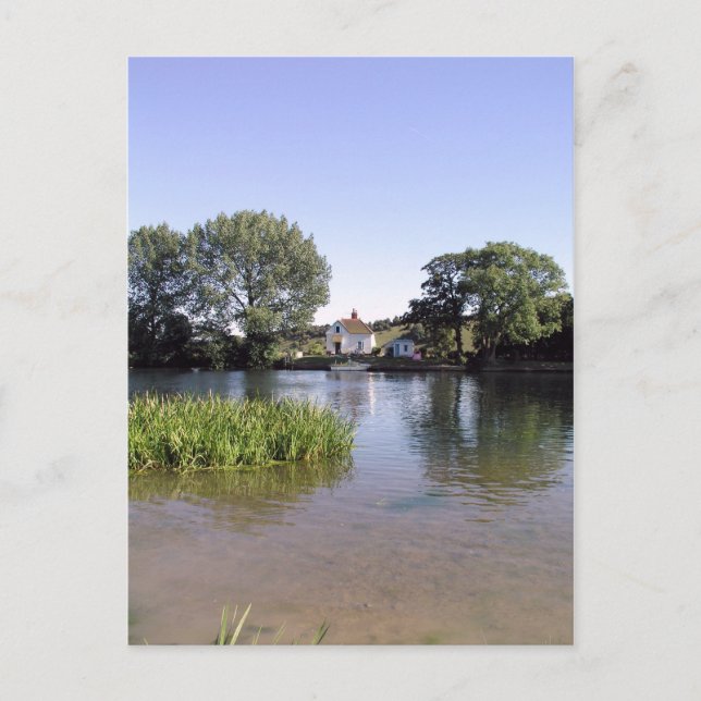 Postal River Thames, Bourne End, Bucks, Reino Unido (Anverso)