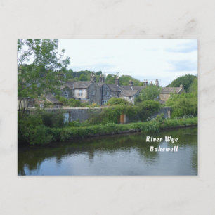 Postal River Wye Bakewell Derbyshire England Scenic