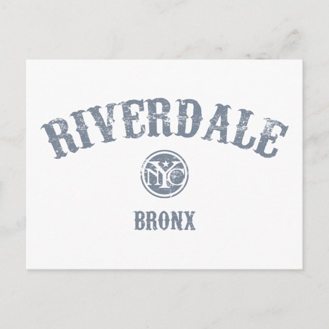 Postal Riverdale (Anverso)