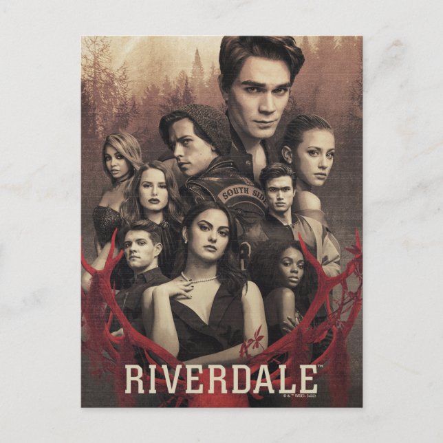 Postal Riverdale Deer Skull Poster (Anverso)