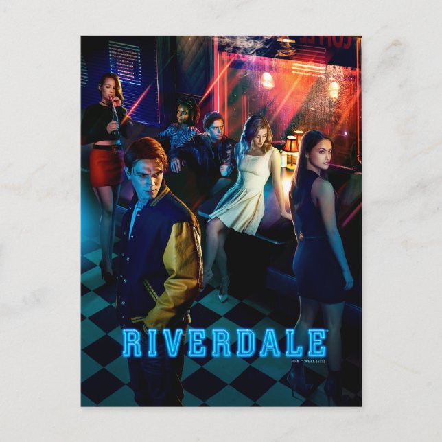 Postal Riverdale dentro del Poster Diner del Pop (Anverso)