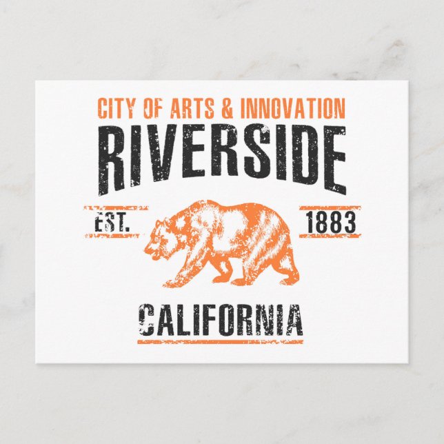 Postal Riverside (Anverso)