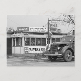 Postal Riverside Diner, 1941