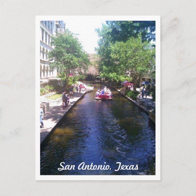 Postal Riverwalk, San Antonio (Anverso)