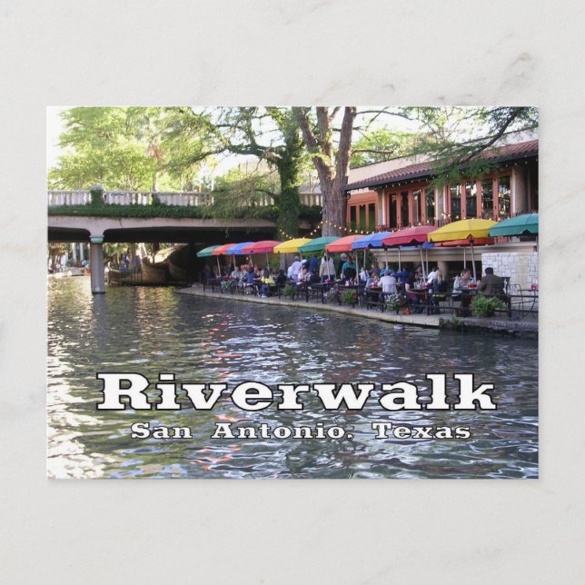 Postal Riverwalk, San Antonio, TEXAS (Anverso)