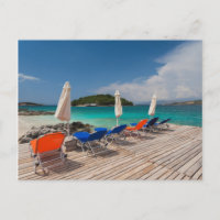 Riviera albanesa, Ksamil, frente a la playa