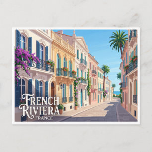 Postal Riviera francesa Cannes Francia