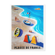 Riviera francesa, gente en la playa, barcos de pes