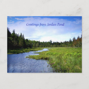 Postal Rivulet de Jordan Pond