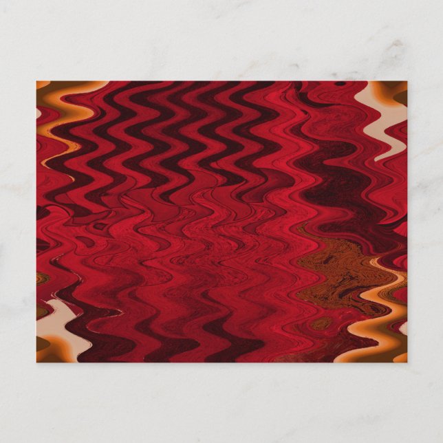 Postal rizo rojo (Anverso)