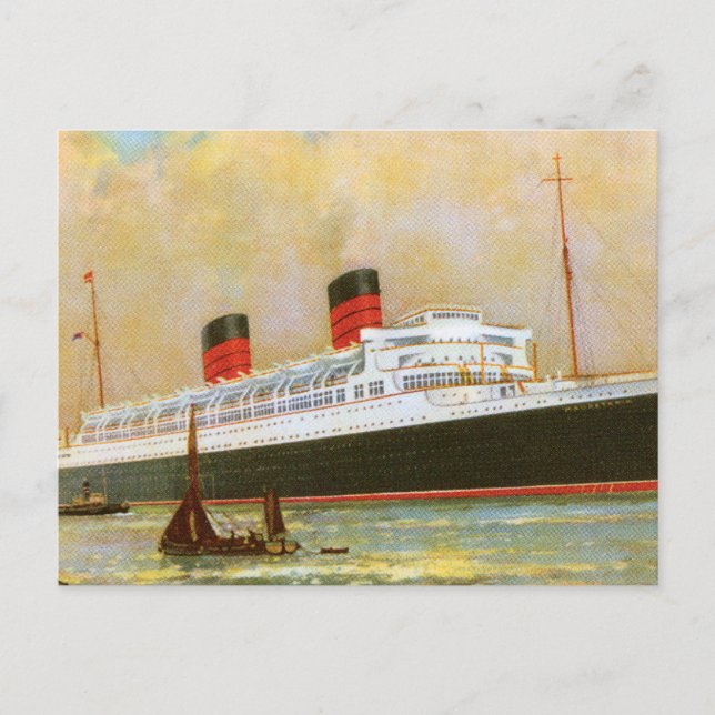 Postal RMS Mauretainia (Anverso)