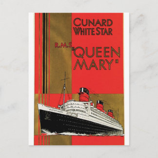 Postal RMS Queen Mary
