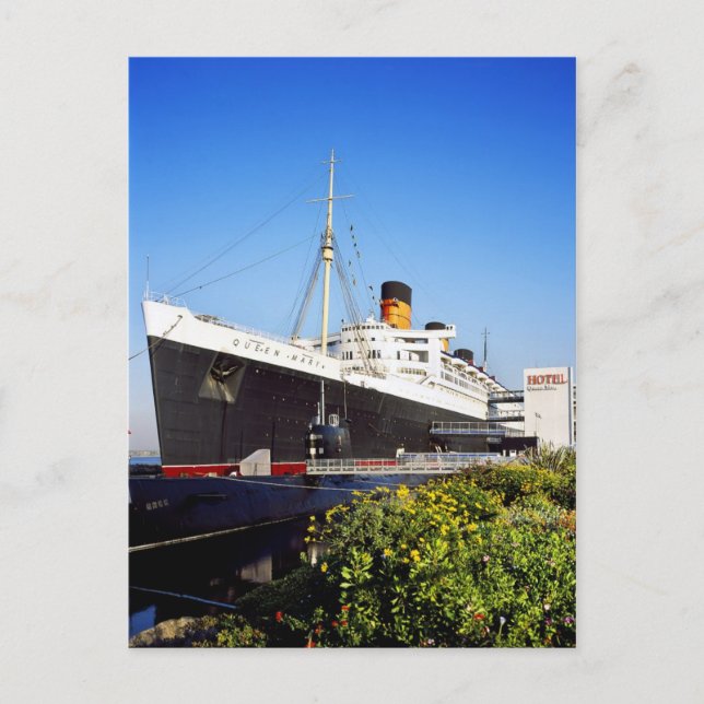 Postal RMS Queen Mary (Anverso)