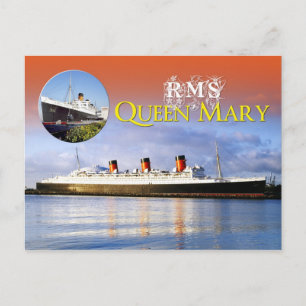 Postal RMS Queen Mary