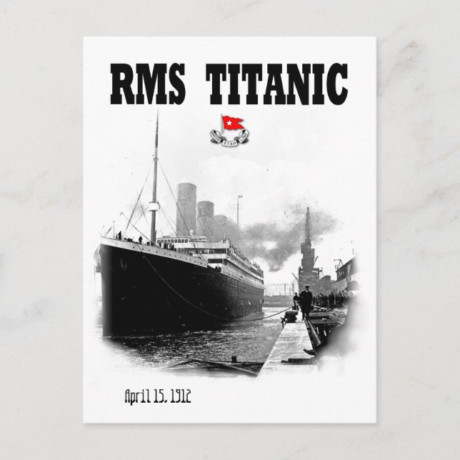 Postal RMS Titanic (Anverso)