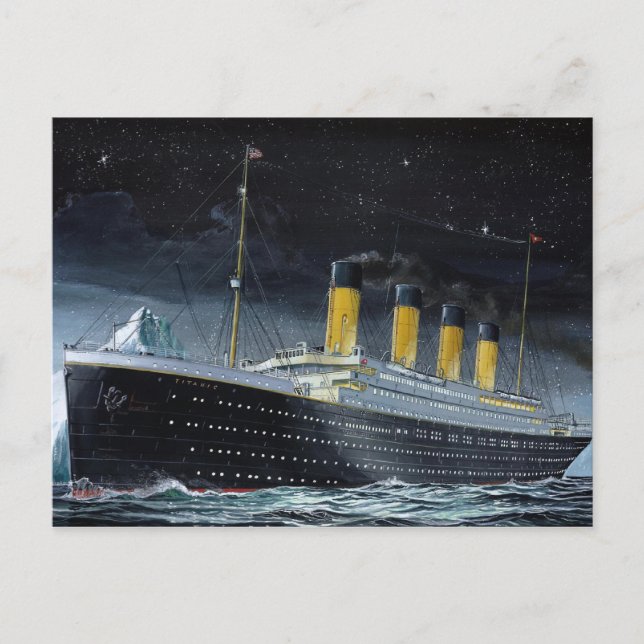 Postal RMS Titanic (Anverso)