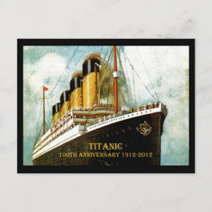 Postal RMS Titanic 100º aniversario