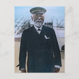 Postal RMS Titanic Captain Edward Smith Vintage