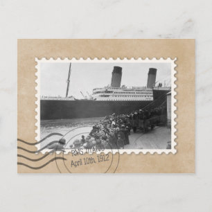 POSTAL RMS TITANICO