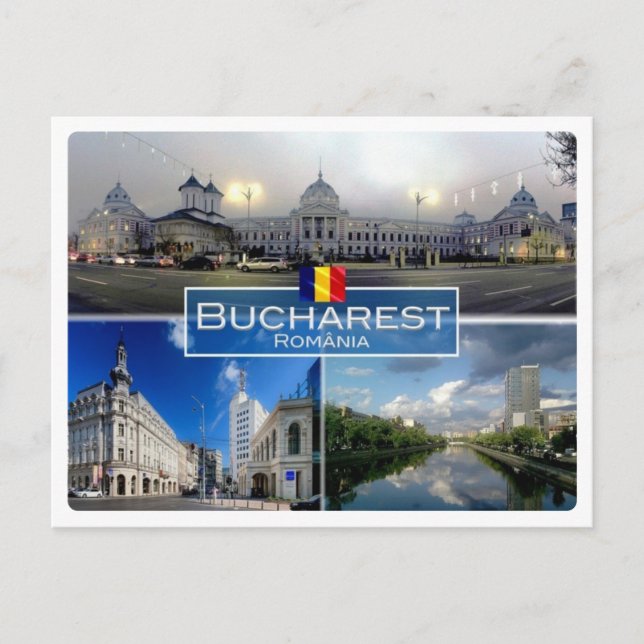 Postal RO - România - Bucarest (Anverso)