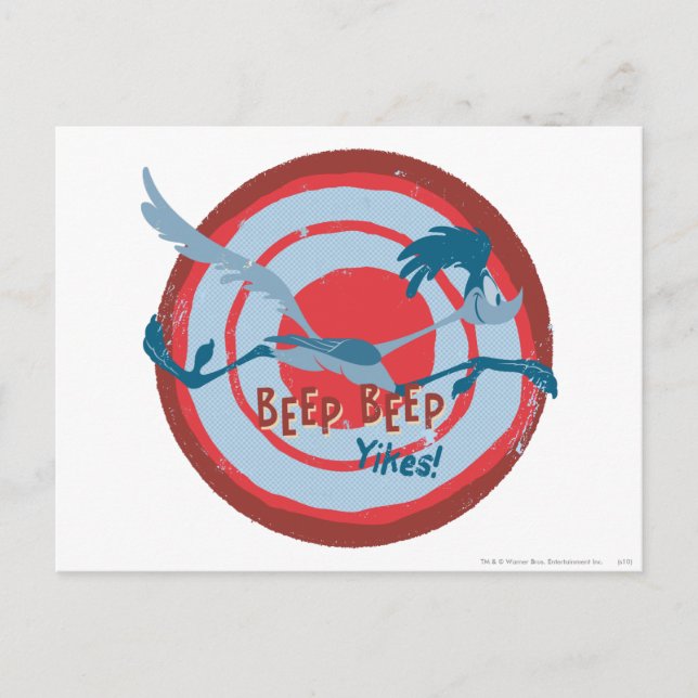 POSTAL ROAD RUNNER™ BEEP BEEP! (Anverso)