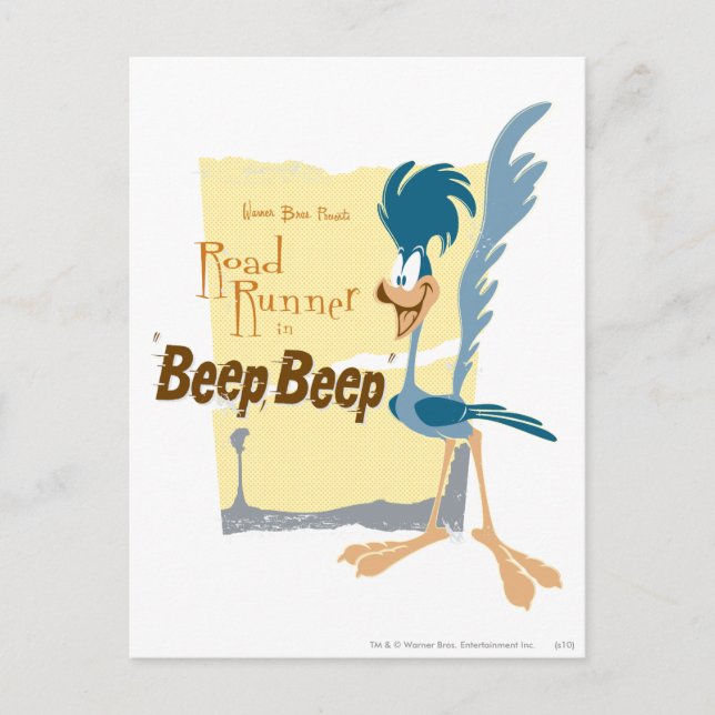 POSTAL ROAD RUNNER™ BEEP BEEP! (Anverso)