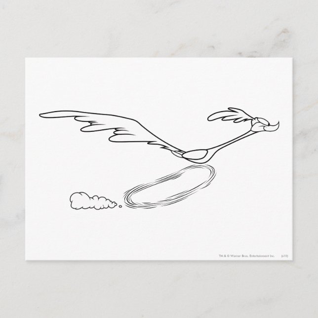 Postal ROAD RUNNER™ en funcionamiento rápido (Anverso)