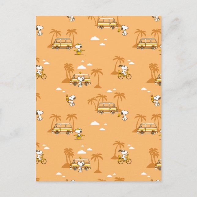 Postal Road Trippin | Patrón de playa de cacahuetes Snoop (Anverso)