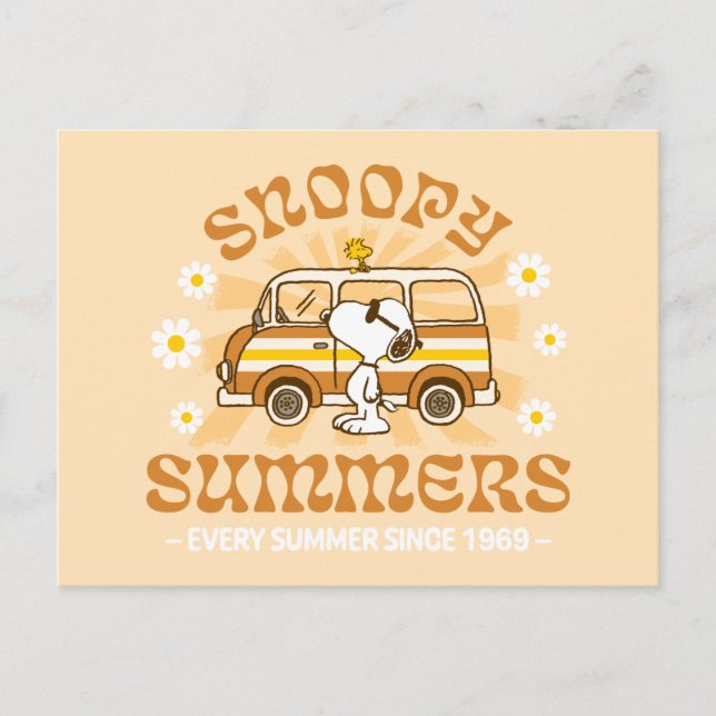 Postal Road Trippin | Peanuts Snoopy Summers (Anverso)