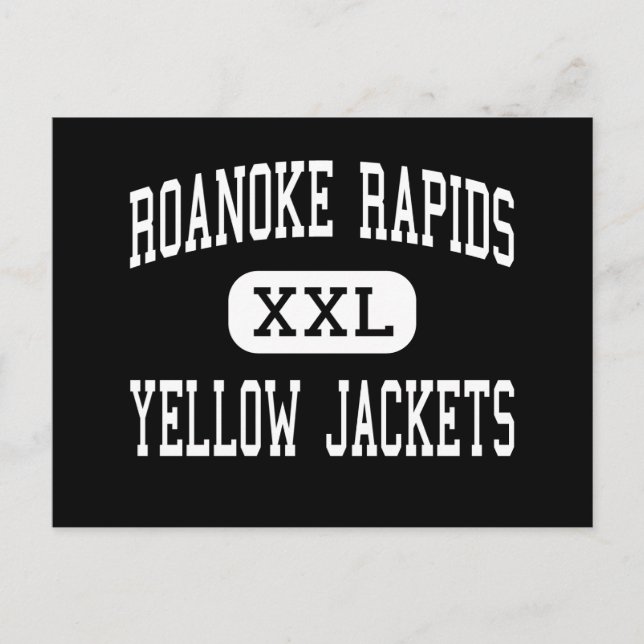 Postal Roanoke Rapids - Chaquetas amarillas - Roanoke Rap (Anverso)