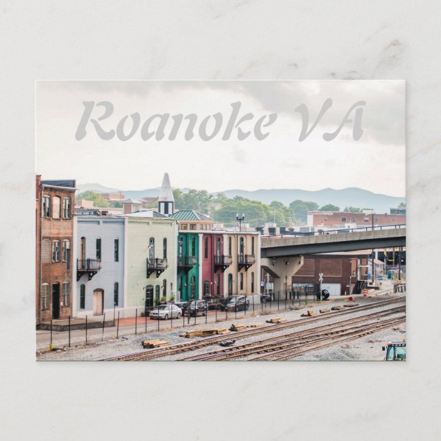 Postal roanoke va (Anverso)