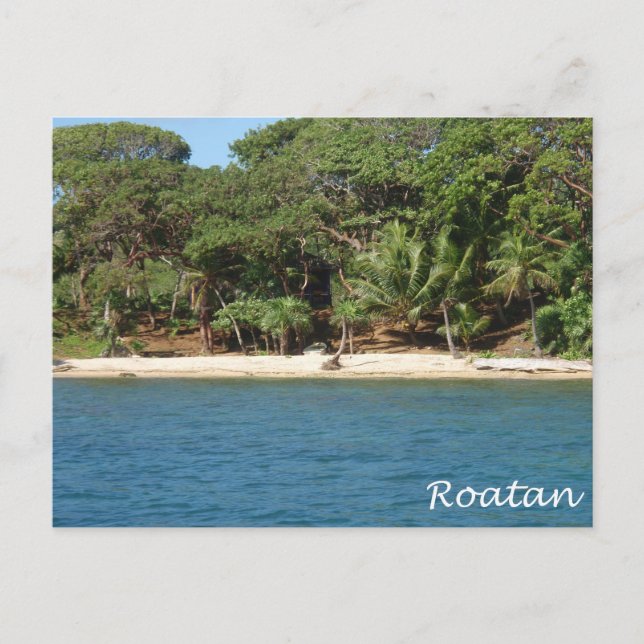 Postal Roatan, Honduras (Anverso)