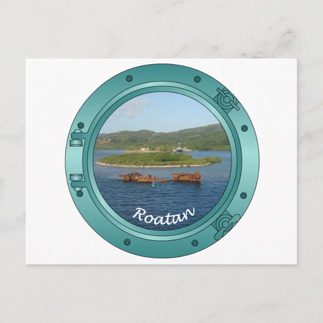 Postal Roatan Porthole (Anverso)