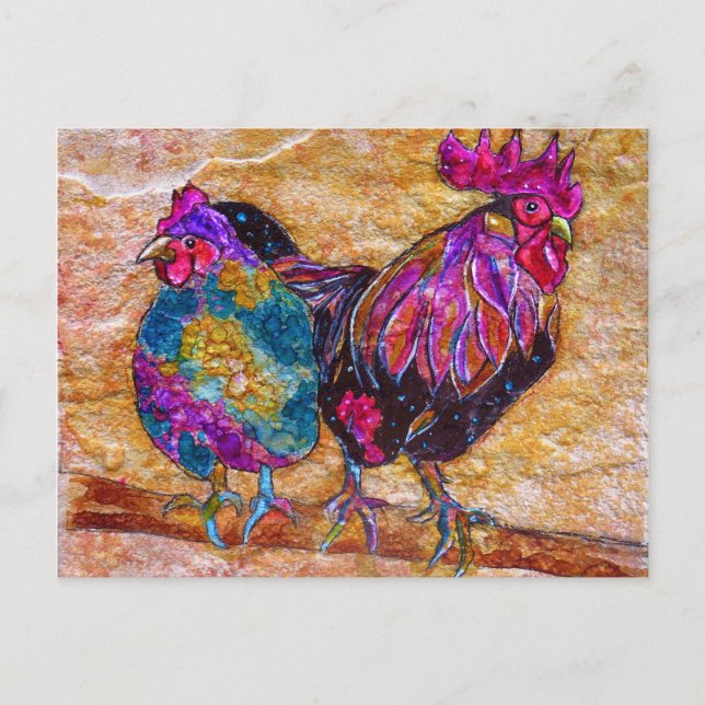 Postal Robby y Esmerelda (Anverso)