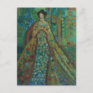 Postal Robed Woman