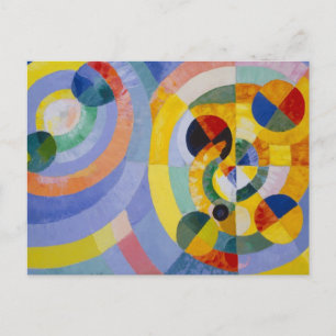 Postal Robert Delaunay - Formas circulares