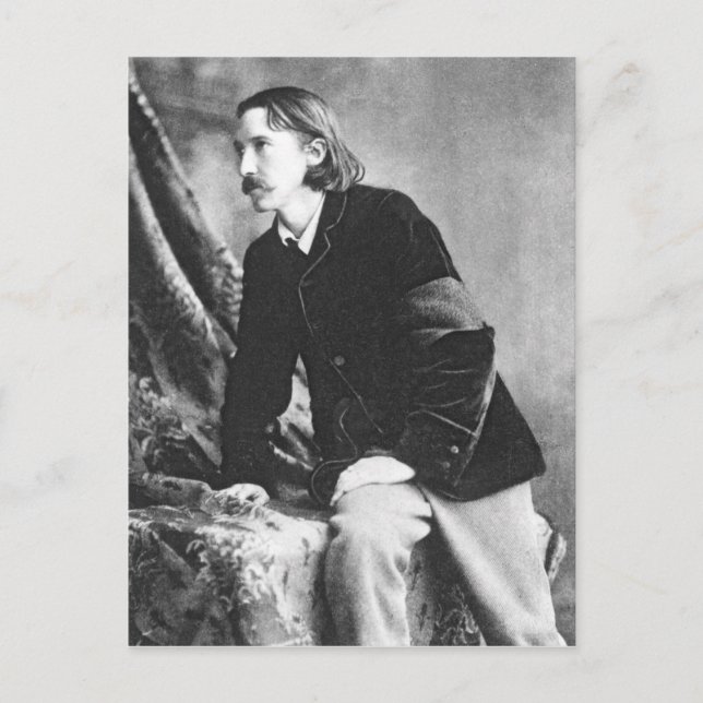 Postal Robert Louis Stevenson (Anverso)