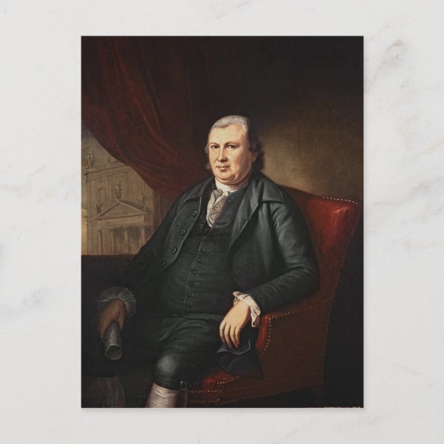 Postal Robert Morris (Anverso)