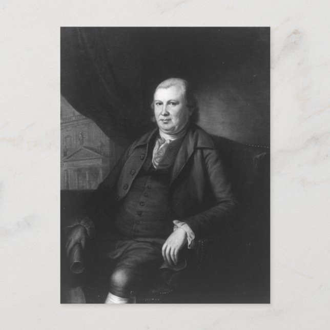 Postal Robert Morris (Anverso)