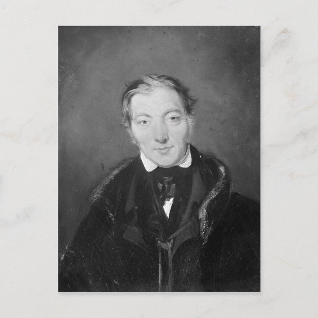 Postal Robert Owen (Anverso)
