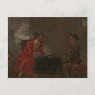 Postal Robert Smirke - Ilustracion para Don Quijote